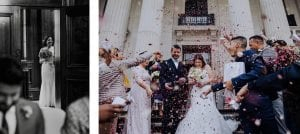 Couples getting married at Marylebone Town Hall